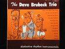 Dave Brubeck Trio-Distinctive Rhythm Instrumentals-Fantasy 3205-RED VINYL SUPERB
