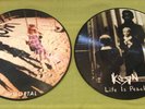 Korn Picture Disc Vinyl Life Is Peachy, Self-Titled Lp Lot