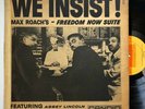 Max Roach We Insist  Freedom Now Suite LP Candid 8002 DG