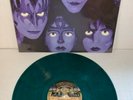 KISS, CREATURES OF THE NIGHT, MARBLED TRANS BLUE VINYL LP VINNY VINCENT JACKET