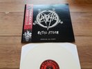 SLAYER - METAL STORM - RARE LIVE WOODSTOCK , CA , USA , 83 WHITE WAX LP+OBI MINT