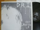 D.R.I. orig CARDBOARD sleeve, 12” pressing from 1983, ultra-fast US Hardcore DRI