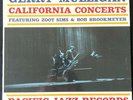 GERRY MULLIGAN California Concerts ZOOT SIMS BROOKMEYER LP MONO PJ-50  EX+ Vinyl