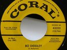 Rockabilly PROMO 45 Buddy Holly Bo Diddley on Coral HEAR
