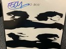U2 “Boy” Signed autographed By The Edge  Vinyl LP  PSA/DNA COA