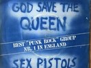 SEX PISTOLS GOD SAVE THE QUEEN RARE BRAZIL 7” VINYL SINGLE PUNK NEW WAVE