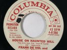 FRANK DE VOL House On Haunted Hill Columbia WLP Halloween Horror 45 HEAR