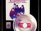 THE MONKEES PLEASANT VALLEY SUNDAY 45 RPM GOLD METALIZED RECORD RARE NON RIAA