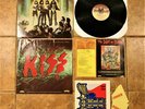 KISS Love Gun LP 1977 ORIG RARE COMPLETE GUN & BANG ALL INSERTS