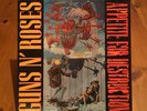 GUNS N’ ROSES - APPETITE FOR DESTRUCTION - RED VINYL LP, UNCENSORED COVER, RARE