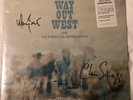 MARTY STUART AND HIS FABULOUS SUPERLATIVES WAY OUT WEST LP SIGNED AUTOGRAPHED