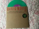 DAVID BOWIE Strangers When We Meet / The Man Who Sold The World GREEN VINYL 7