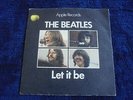 The Beatles - Let It Be 1970 UK 45 APPLE 1st w/PICTURE SLEEVE
