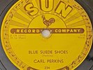 CARL PERKINS Blue Suede Shoes / Honey Don't 1956 SUN Original ROCKABILLY 78