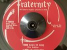 Albert Washington These Arms of Mine / I'm The Man 45 Fraternity Rare Soul HEAR