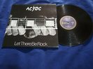 AC/DC Let There Be Rock Blue Roo OZ 1st Press Alberts Vinyl LP Record OOP NM/EX-