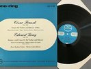 Z358 Franck / Grieg Sonatas Doukan Cochet Fono-Ring FGLP 77 500 Stereo