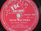 Ray Krenek, FBC #116, 78 rpm Texas Czech Folk, 