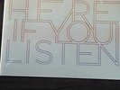 David Crosby (of CSN&Y) w/Stevens, Willis, League  - Here If You Listen - SLD LP
