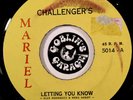CHALLENGERS Letting You Know 45 Mariel 1969 Funky Puerto Rican PSYCH ROCK Hear