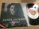 Janet Jackson..Esta Bien..Mexican 7 45RPM Unique Mexico Vinyl PROMO