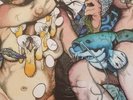 BARONESS Blue Record 2011 RR 7053-1 2LPs 4th pressing Blue w/ Rainbow Splatter