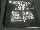 3  LP box Beethoven chamber music for flute Rampal Veyron.Lacroix Erato Japan