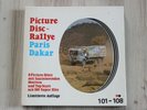 Picture Disc Rallye Paris Dakar 7 Stück Stars & Hits Wanddeko LP