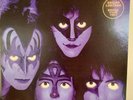 KISS, CREATURES OF THE NIGHT, MARBLED TRANS GREEN VINYL LP VINNY VINCENT JACKET