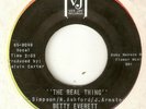 BETTY EVERETT The Real Thing Gonna Be Ready VEE JAY CHICAGO NORTHERN SOUL USA 45