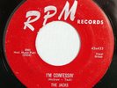 HEAR IT 50's Doo-Wop 45 rpm record The Jacks 