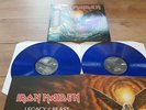 IRON MAIDEN - LEGACY OF THE BEAST IN BRAZIL - RARE 2LP BLUE VINYL RIO 2019 MINT