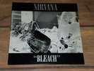 NIRVANA Bleach Orig 1st Press UK Vinyl LP Grunge Punk Rock Kobain TOP Zustand