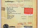 Stephen Stills Just Roll Tape April 26 1968 Rhino vinyl record LP OOP New SEALED