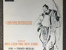 SET 331 MAHLER Das Lied Von Der Erde BERNSTEIN Stereo Book UK Decca ED1 LP NM