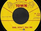 THE SATISFACTIONS - GIRL DON'T TELL ME (Twin T) - Rare 60's USA Garage Psych 45