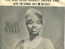 MARY WELLS The One Who Really Loves You Motown 45 No Record Picture Sleeve Only