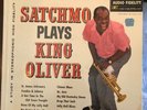 Louis Armstrong Satchmo Plays King Oliver Audio Fidelity Stereodisc Vinyl Record