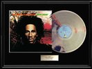 BOB MARLEY NATTY DREAD ALBUM LP WHITE GOLD SILVER PLATINUM TONE RECORD RARE