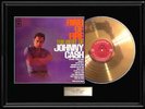 JOHNNY CASH RING OF FIRE GOLD METALIZED RECORD LP ALBUM VINYL RARE NON RIAA