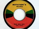 NOEL TEMPO 45 Run Run Run ROTATION'S Rec '75 Jamaica Hear  ISLANDS SOUL Funk