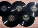 FIVE SCROLL VICTORS by MAURICE CHEVALIER 1929 - 1931 E to E+ Joie de Vivre