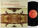 Thelonious Monk - Criss-Cross LP - Columbia - CS 8838 2-Eye Stereo VG+