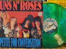 Guns N' Roses - Appetite For Conversation Baktabak LP NM- GREEN VINYL UK IMPORT