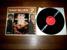 RAW BLUES german press LP w/ CLAPTON mayall PETER GREEN champion jack dupree VG+