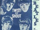 THE BEATLES 45 TWIST AND SHOUT+PS DENMARK RARE 1963