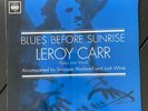 Leroy Carr Blues Before Sunrise CBS UK 62206 1962