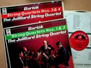 CX 5260-1 UK Juilliard Quartet Bartok String Quartets No 1-4 EX 2-LP (=sax MONO)