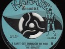 THE OUTCASTS *OUTCASTS *I CAN'T GET THROUGH TO YOU* 1966 US GARAGE ROCK
