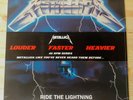 METALLICA Ride The Lightning 2xLP SEALED Louder Faster ORIGINAL 45 RPM Series